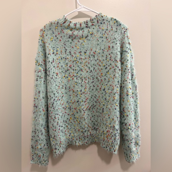 NWT Pink Lily Feels Like Love Sweater Mint - Picture 6 of 8